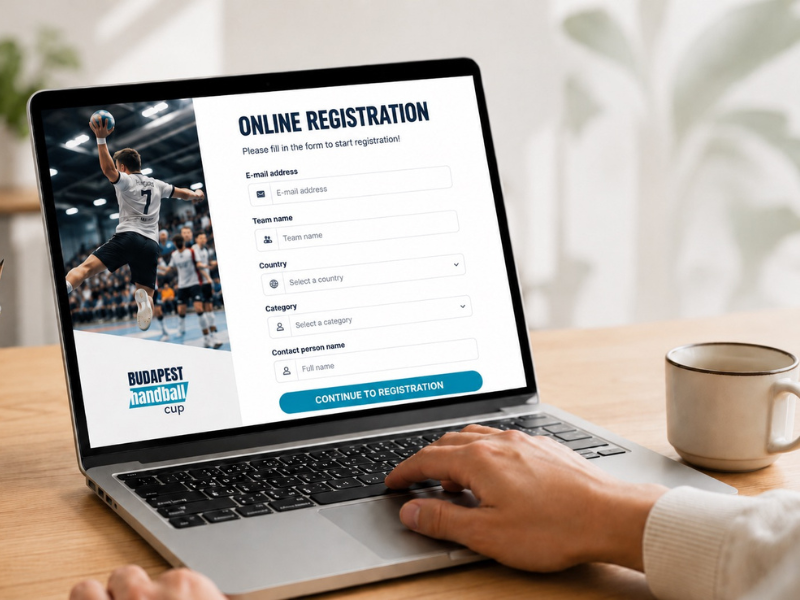 Registration is now open - Budapest Handball Cup 2027